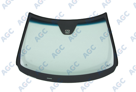 Фото MGC VOLVO XC90 2013- Стекло ветровое Зеленое/Голубая полоса + Solar control -ДД-VIN-Инкапс-Изм.шелк