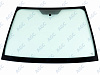 Фото MGC MITSUBISHI COLT 5D 2007- Стекло ветровое Зеленое - Из.разм