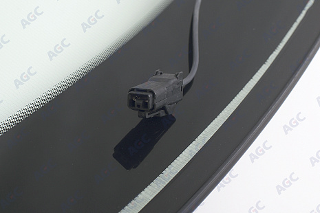 Фото NDG FORD MONDEO 2007- Стекло ветровое Зеленое - Solar Control -С полным Обогревом-Шелк.под ДД-VIN- Нижний молдинг- Изм.шелк