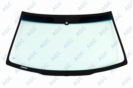 Фото MGC TOYOTA RAV-4 II 2000- Стекло ветровое Зеленое/Голубая полоса -VIN- Изм.шелк