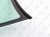 Фото AGC VOLKSWAGEN GOLF V 2003- Стекло ветровое Зеленое - Solar control -ДД-VIN-Инкапс- Изм.шелк