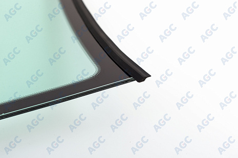 Фото AGC VOLKSWAGEN GOLF V 2003- Стекло ветровое Зеленое - Solar control -ДД-VIN-Инкапс- Изм.шелк