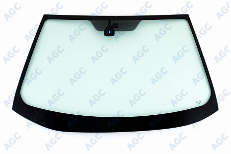 Фото AGC MITSUBISHI LANCER 10 2007- Стекло ветровое Зеленое -ДД-Изм.шелк