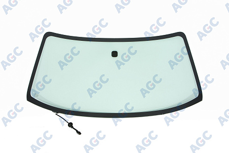 Фото MGC MITSUBISHI PAJERO SPORT 2003- Стекло ветровое Зеленое -С обогревом зоны дворников -Изм.держ.зерк