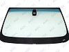 Фото NDG BMW 5 SERIES 2003-2010 Стекло ветровое Зеленое/Зеленая полоса + Solar control -Место для ДД-VIN