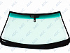 Фото AGC LEXUS GS300/GS350/GS430 2005- Стекло ветровое Зеленое/Зеленая полоса + Solar control -ДД-VIN-Доп.обор- Изм.шелк