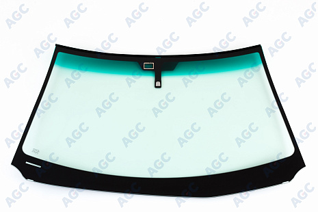 Фото AGC LEXUS GS300/GS350/GS430 2005- Стекло ветровое Зеленое/Зеленая полоса + Solar control -ДД-VIN-Доп.обор- Изм.шелк