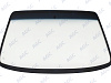 Фото MGC DAEWOO/CHEVROLET LANOS 1997-2009- Стекло ветровое Прозрачное/Голубая полоса