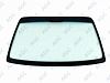 Фото MGC CHEVROLET LACETTI 5D/DAEWOO NUBIRA J200 2004-2013/RAVON GENTRA 2015- Стекло ветровое Зеленое/Голубая полоса -Ант