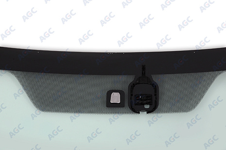 Фото MGC HONDA CR-V 2007- Стекло ветровое Зеленое -ДД-VIN-Изм.шелк