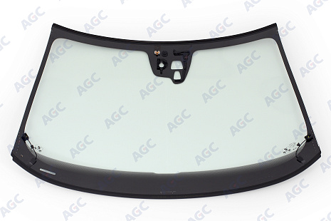 Фото MGC VOLVO S80/V70 /XC70 2013- Стекло ветровое Зеленое -Solar Control -С полным обогревом-ДД- Сист.тормож -VIN-Доп.обор