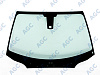 Фото MGC CITROEN C5 2008- Стекло ветровое Зеленое -ДД-VIN-Инкапс- Изм.шелк