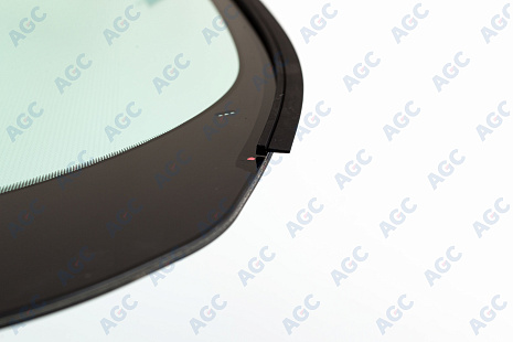 Фото MGC FORD ECOSPORT 2014-2019 Стекло ветровое Зеленое - Solar control -С полным обогревом-ДД-VIN-Инкапс
