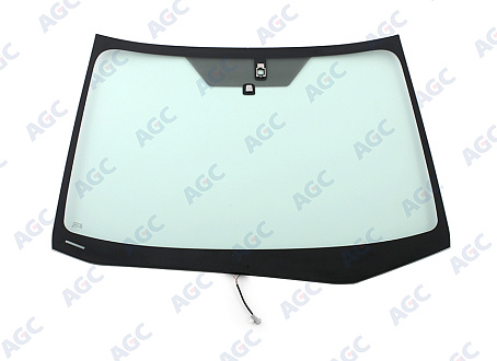 Фото MGC IMPREZA IV 2012-/ XV 2012-/ WRX STI 2015- / LEVORG 2015- Стекло ветровое Зеленое - Solar control -С обогревом зоны дворников-ДД-VIN- Изм.шелк