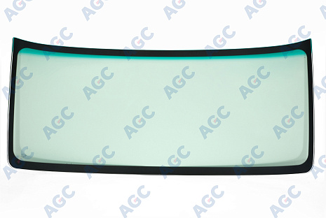 Фото MGC MERCEDES ACTROS (2300) 2012-/ ANTOS 2012-/AROCS 2013- /КАМАЗ ЕВРО K5 2019- Стекло ветровое Зеленое/Зеленая полоса