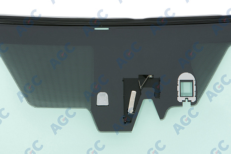 Фото MGC TOYOTA RAV-4 IV 2013- Стекло ветровое Зеленое + Шумоизоляция -Кам-С обогревом зоны дворников-ДД-Доп.обор