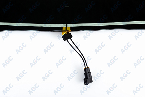 Фото MGC FORD FOCUS I 2001-2005 Стекло ветровое Зеленое - Solar control -С полным обогревом-VIN-Доп.обор-Изм.обогр