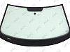 Фото NDG VOLKSWAGEN JETTA 2005- Стекло ветровое Зеленое - Solar Control -VIN-Нижний молдинг -Изм.полож.Держ.Зерк
