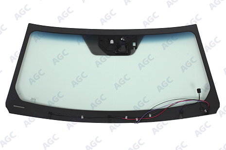Фото MGC TOYOTA LAND CRUISER J300 2021- Стекло ветровое Зеленое/Голубая полоса + Шумоизоляция - Кам - С полным обогревом+обогрев зоны дворн  ДД- VIN