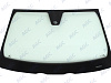 Фото NDG VOLVO C30 06-/ S40 06-/ V50 2006- Стекло ветровое Зеленое - Solar Control -Шелк.под ДД-VIN- Изм.шелк (без молдинга)