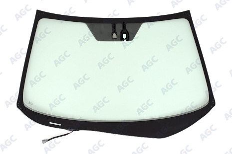 Фото MGC HONDA CRV 2015- Стекло ветровое Зеленое - Solar control -С обогревом зоны дворников -ДД-VIN