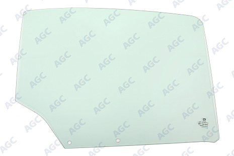 Фото AGC PEUGEOT 408 4D СЕД 2012- Стекло задн.дв.опуск правое Зеленое - Solar Control