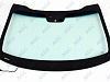 Фото MGC KIA OPTIMA 2012- Стекло ветровое Зеленое/Голубая полоса + Solar control -С обогревом зоны дворников-ДД-Датч.влажн-VIN- Изм.шелк