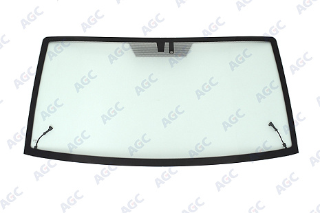 Фото MGC УАЗ 3163 Patriot NEW Стекло ветровое Зеленое Overtinted - Кант- С обогревом - Без Держ.Зерк