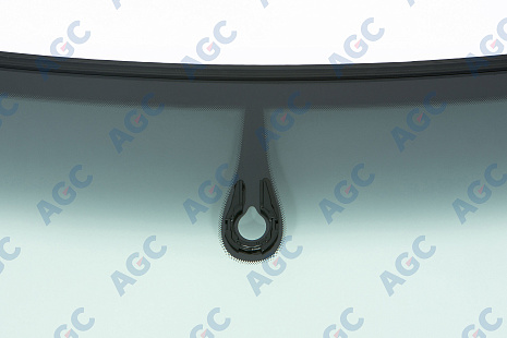 Фото MGC AUDI A4 2004- Стекло ветровое Зеленое/Серая полоса + Solar control -ДД-VIN-Доп.обор-Изм.шелк
