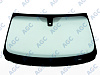Фото MGC BMW X5 F15 2013- Стекло ветровое Зеленое/Серая полоса + Шумоизоляция -ДД-VIN