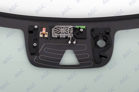 Фото MGC VOLVO XC90 2015- Стекло ветровое Зеленое + Шумоизоляция -Кам -GPS-С полным обогревом-ДД-VIN-Инкапс