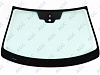 Фото MGC NISSAN QASHQAI P32L/QASHQAI +2 2006- Стекло ветровое Зеленое - Solar control -ДД-VIN-Изм.шелк