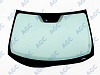 Фото MGC MITSUBISHI ASX/PEUGEOT 4008/CITROEN C4 AIRCROSS 2012- Стекло ветровое Зеленое -ДД-VIN- Изм.шелк