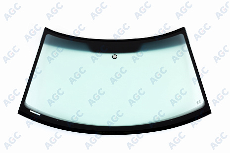 Фото MGC SKODA FABIA 2007/ROOMSTER 2006- Стекло ветровое Зеленое/Серая полоса + Solar control -VIN-Доп.обор