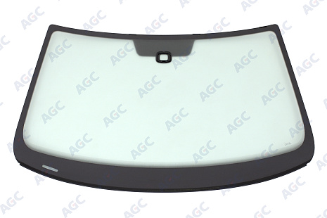 Фото MGC VOLKSWAGEN JETTA 2011- Стекло ветровое Зеленое - Solar control -ДД-VIN-Инкапс- Из.разм