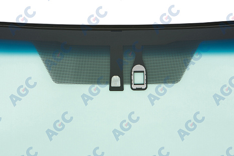 Фото MGC TOYOTA LANDCRUISER 150 PRADO 2013- Стекло ветровое Зеленое/Голубая полоса + Шумоизоляция -С полным обогревом-ДД-VIN-Инкапс-Изм.шелк