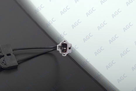 Фото MGC GEELY ATLAS PRO 2021/ BELGEE X70 2024- Стекло ветровое Зеленое - Solar Control - С обогревом зоны дворн - ДД - VIN - Инкапс