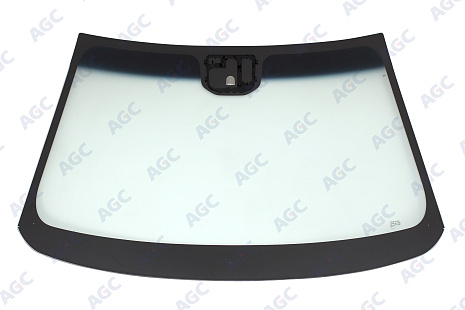Фото MGC CHEVROLET CRUZE 2009- Стекло ветровое Зеленое/Голубая полоса + Solar control +Изм.доп.оборуд