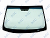 Фото MGC HYUNDAI i40 2011- Стекло ветровое Зеленое/Голубая полоса -С обогревом зоны дворников-VIN