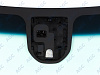 Фото MGC CHEVROLET ORLANDO 2011-2016 Стекло ветровое Зеленое/Голубая полоса -ДД-VIN- Изм.шелк