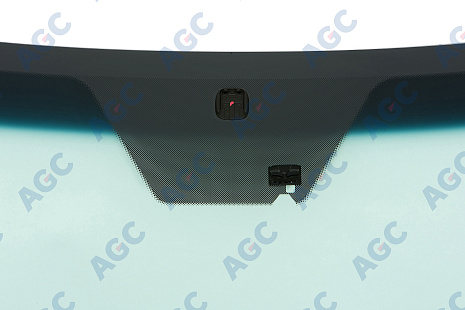 Фото MGC SSANGYONG ACTYON 2011-/KORANDO 2010- Стекло ветровое Зеленое/Голубая полоса + Solar control -С обогревом зоны дворников-ДД- Изм.шелк