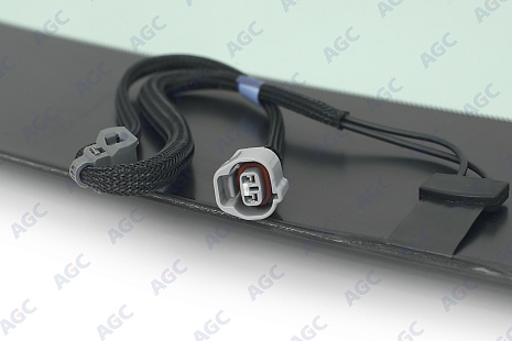 Фото MGC TOYOTA RAV-4 IV 2013- Стекло ветровое Зеленое + Шумоизоляция -С обогревом зоны дворников-ДД-Доп.обор