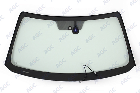 Фото MGC MITSUBISHI L200 2015-/PAJERO SPORT 2016- Стекло ветровое Зеленое -С Обогревом зоны дворн - ДД -VIN -Инкапс