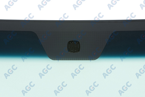 Фото MGC SSANGYONG KYRON 2005-/ACTYON 2006- Стекло ветровое Зеленое/Голубая полоса -С обогревом зоны дворников-VIN