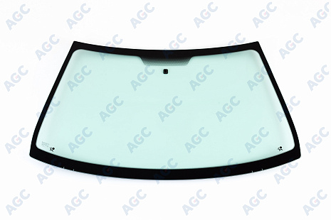 Фото MGC RENAULT CLIO/SYMBOL 1998- Стекло ветровое Зеленое - Solar control -Изм.шелк+ Держ.зерк