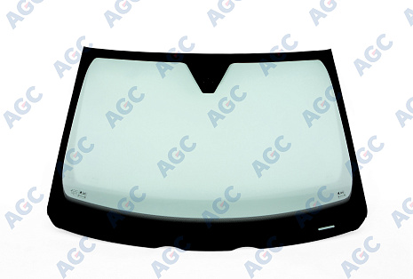Фото MGC VOLVO C30 06-/ S40 06-/ V50 2006- Стекло ветровое Зеленое - Solar control -VIN-Инкапс