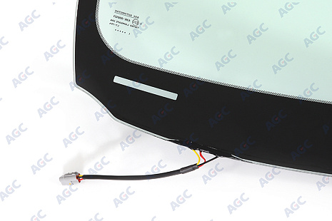 Фото AGC LEXUS IS200/250/350 2005- Стекло ветровое Зеленое - Solar control -С обогревом зоны дворников-ДД-VIN- Изм.шелк