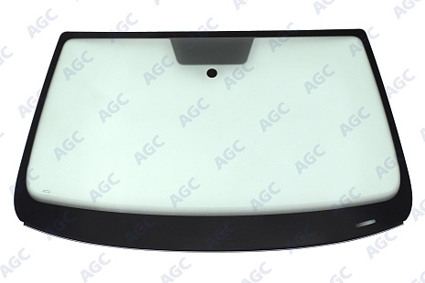 Фото MGC VOLKSWAGEN JETTA 2011- Стекло ветровое Зеленое - Solar control -VIN-Инкапс- Из.разм