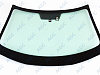 Фото MGC MAZDA CX-5 2011- Стекло ветровое Зеленое + Шумоизоляция -ДД-Доп.обор-Изм.шелк