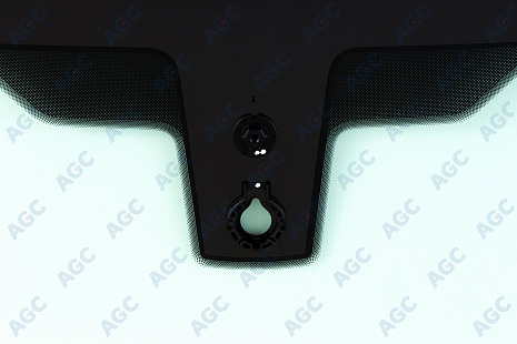 Фото MGC FORD ECOSPORT 2014-2019 Стекло ветровое Зеленое - Solar control -С полным обогревом-ДД-VIN-Инкапс
